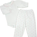BABY THREADS : BABY GIRL’S PINK FLOWER PRINT