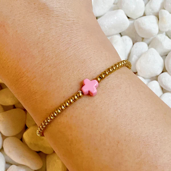 ELLISON+YOUNG: SO VERY BLESSED CROSS BRACELET