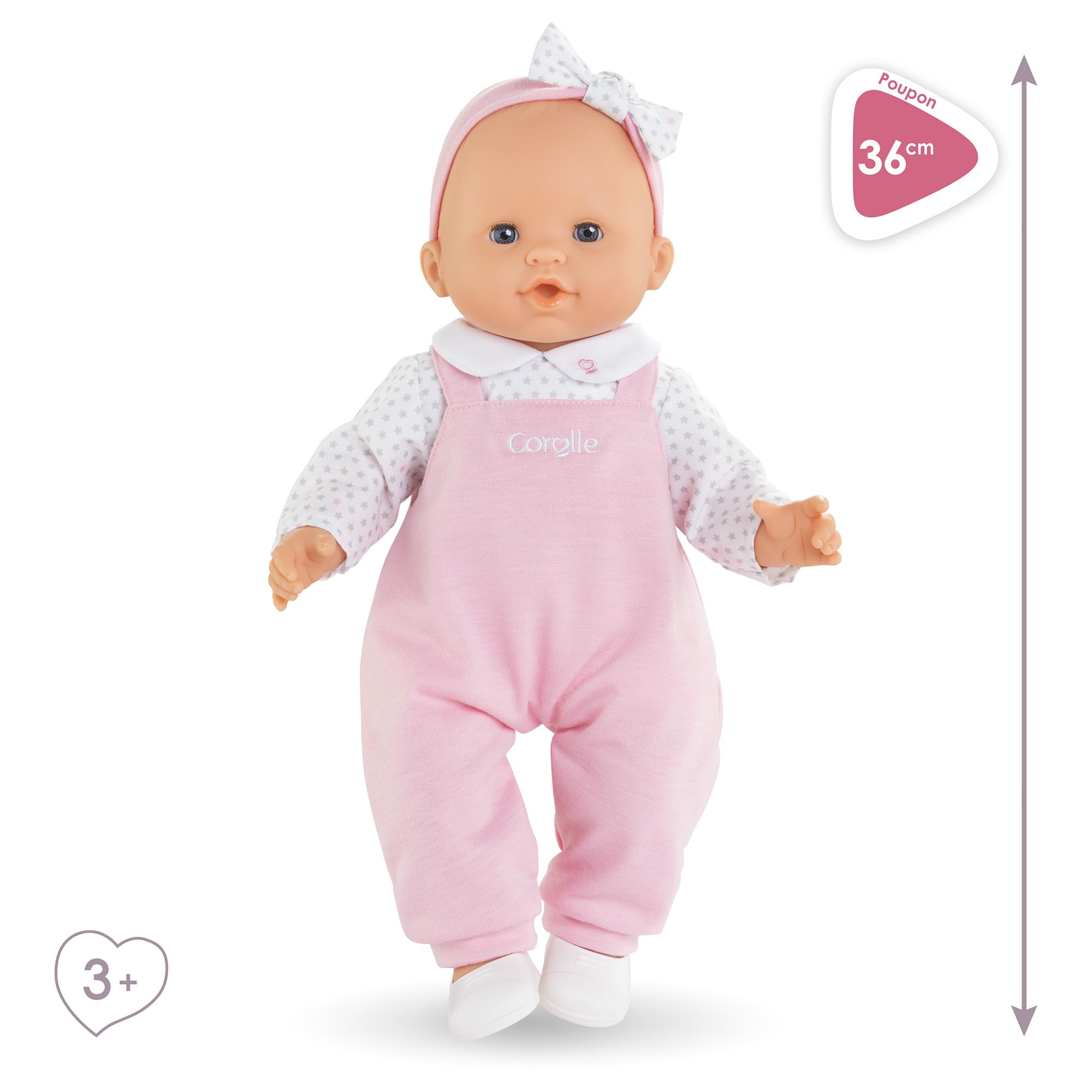 COROLLE: LISE Baby Doll 14 inch Soft Body Pink