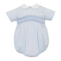 ANAVINI : ERICK - LT BLUE GINGHAM BOY’S BUBBLE