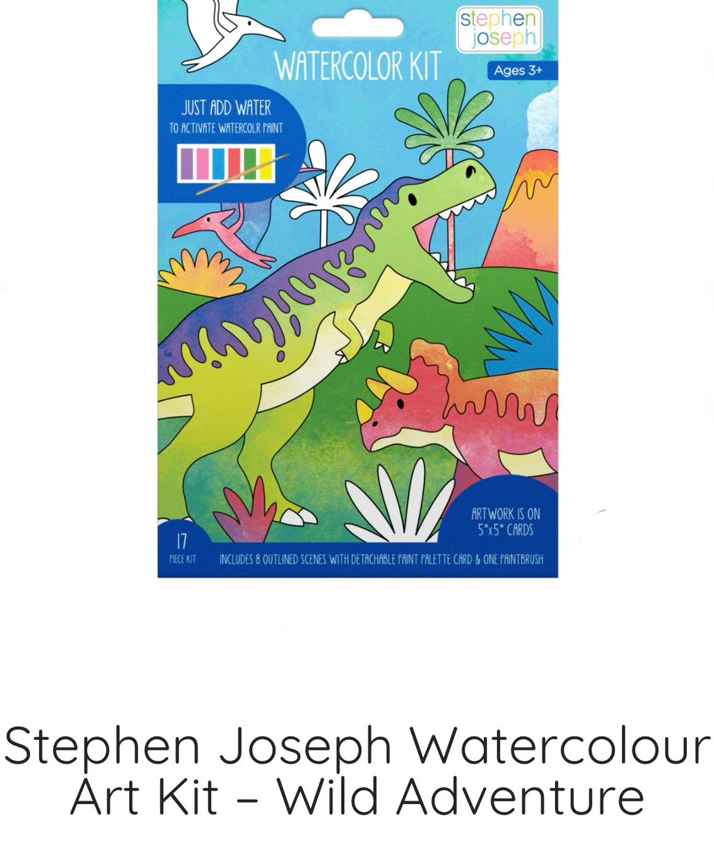 Stephen Joseph Wild Adventure Watercolor Art Kit