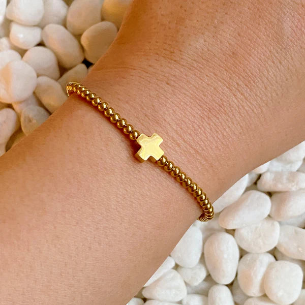 ELLISON+YOUNG: SO VERY BLESSED CROSS BRACELET