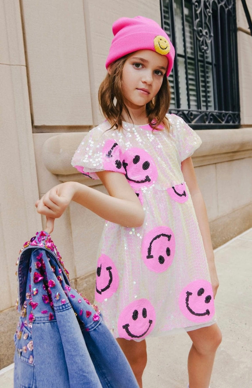 Happy emoji dress