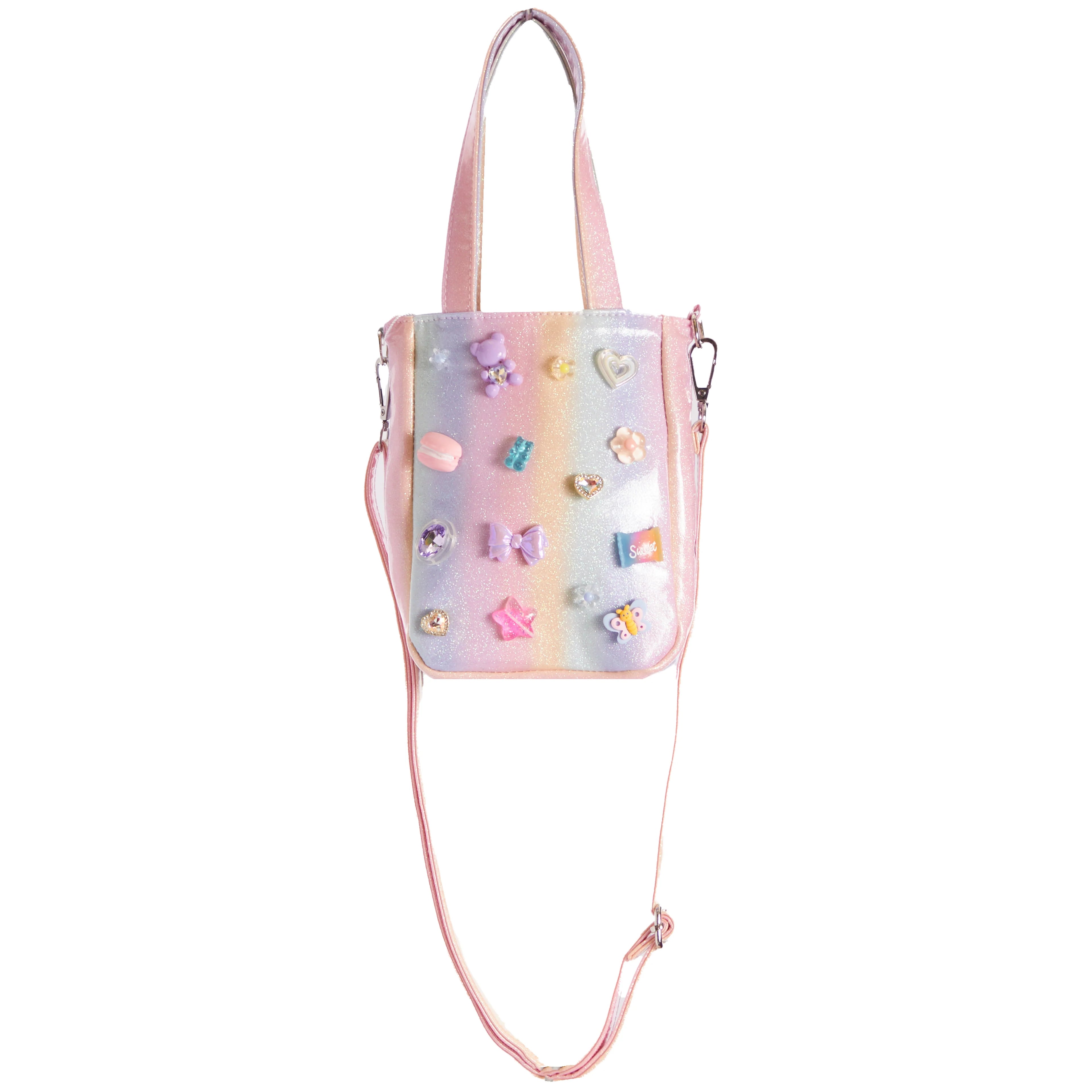 BARI LYNN: CHARM TOP HANDLE BAG