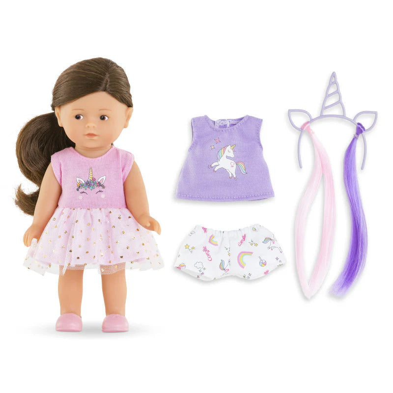 COROLLE: ROMY UNICORN Doll Gift Set 8 inch Hard Body