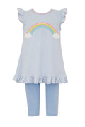 CLAIRE & CHARLIE : RAINBOW - Girl's tunic set