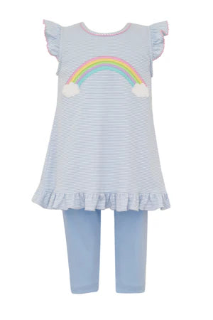 CLAIRE & CHARLIE : RAINBOW - Girl's tunic set