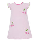 CLAIRE & CHARLIE : Pink Cherry Dress