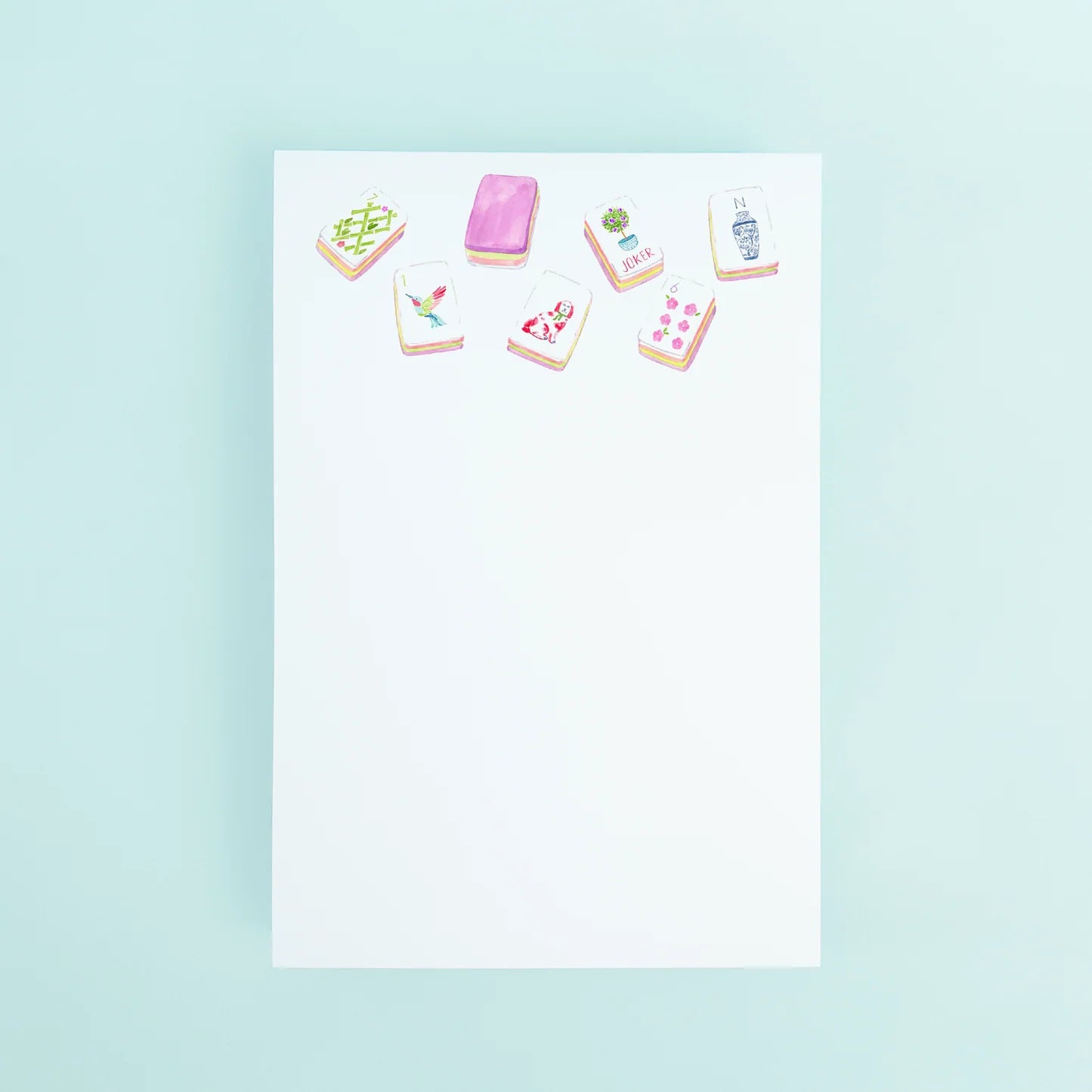 TAYLOR PALADINO: MAHJONG TILES NOTEPAD