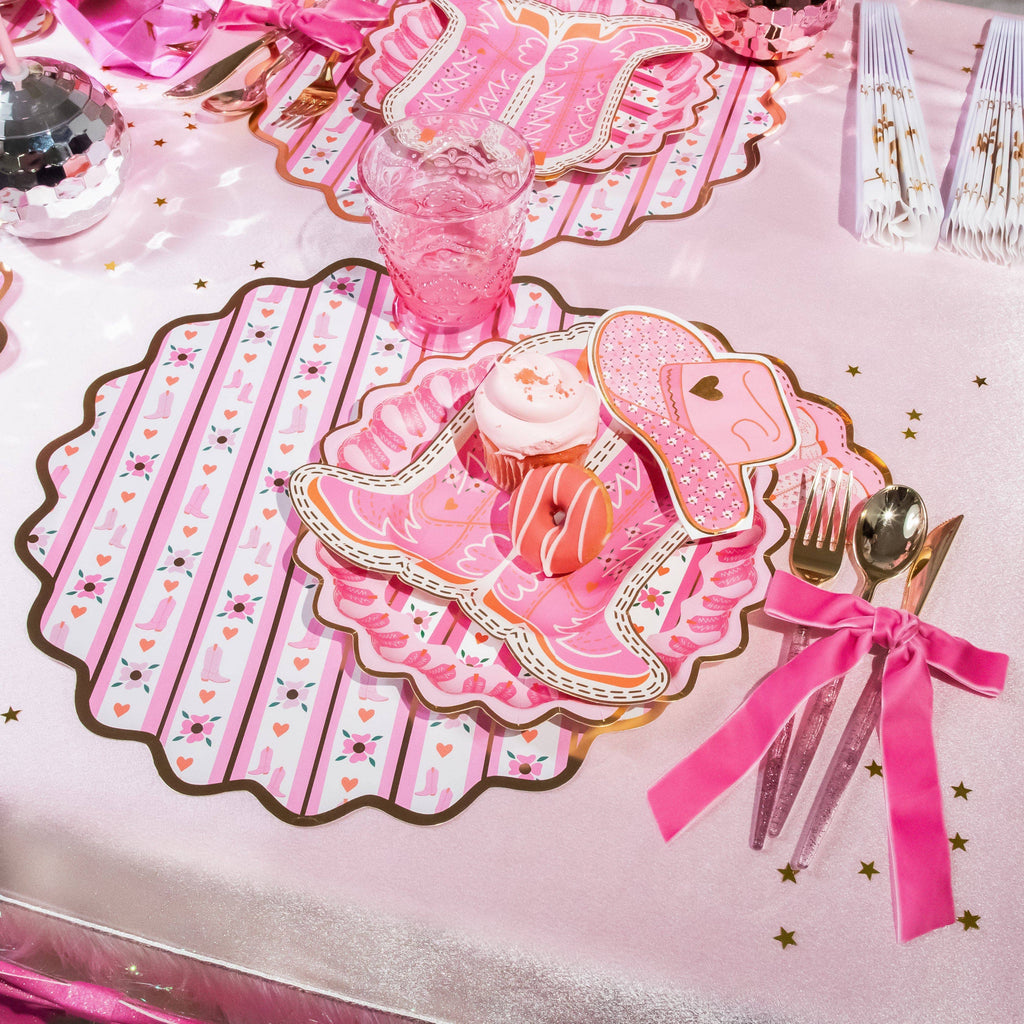 Packed Party : Boot Scoot Blooms Placemats (10 count)