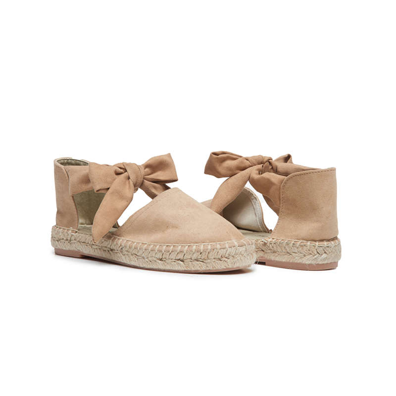 CHILDREN CHIC: Suede Espadrille