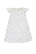 ANAVINI : WHITE PASTEL FLORAL PRINT