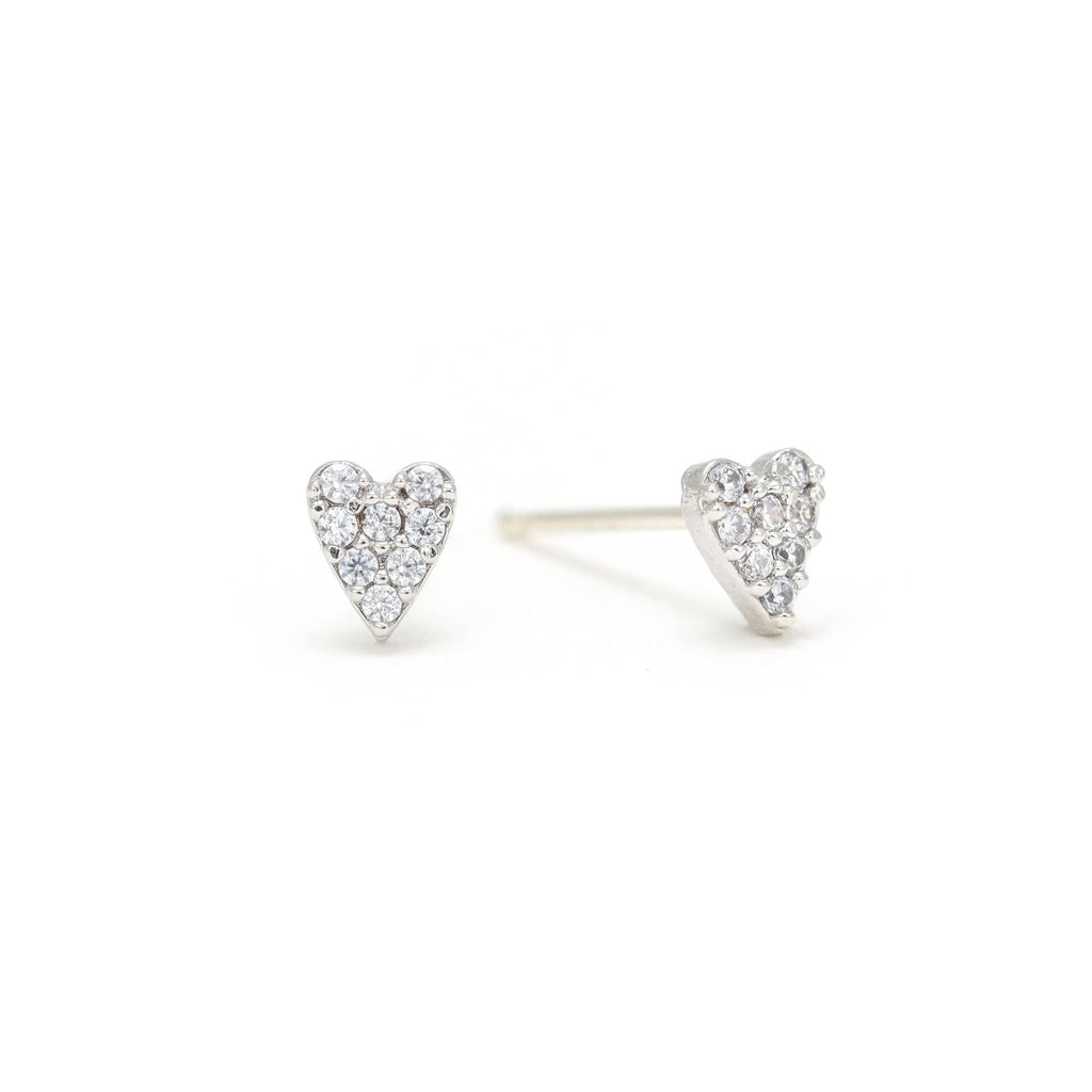 Flutter Heart Studs
