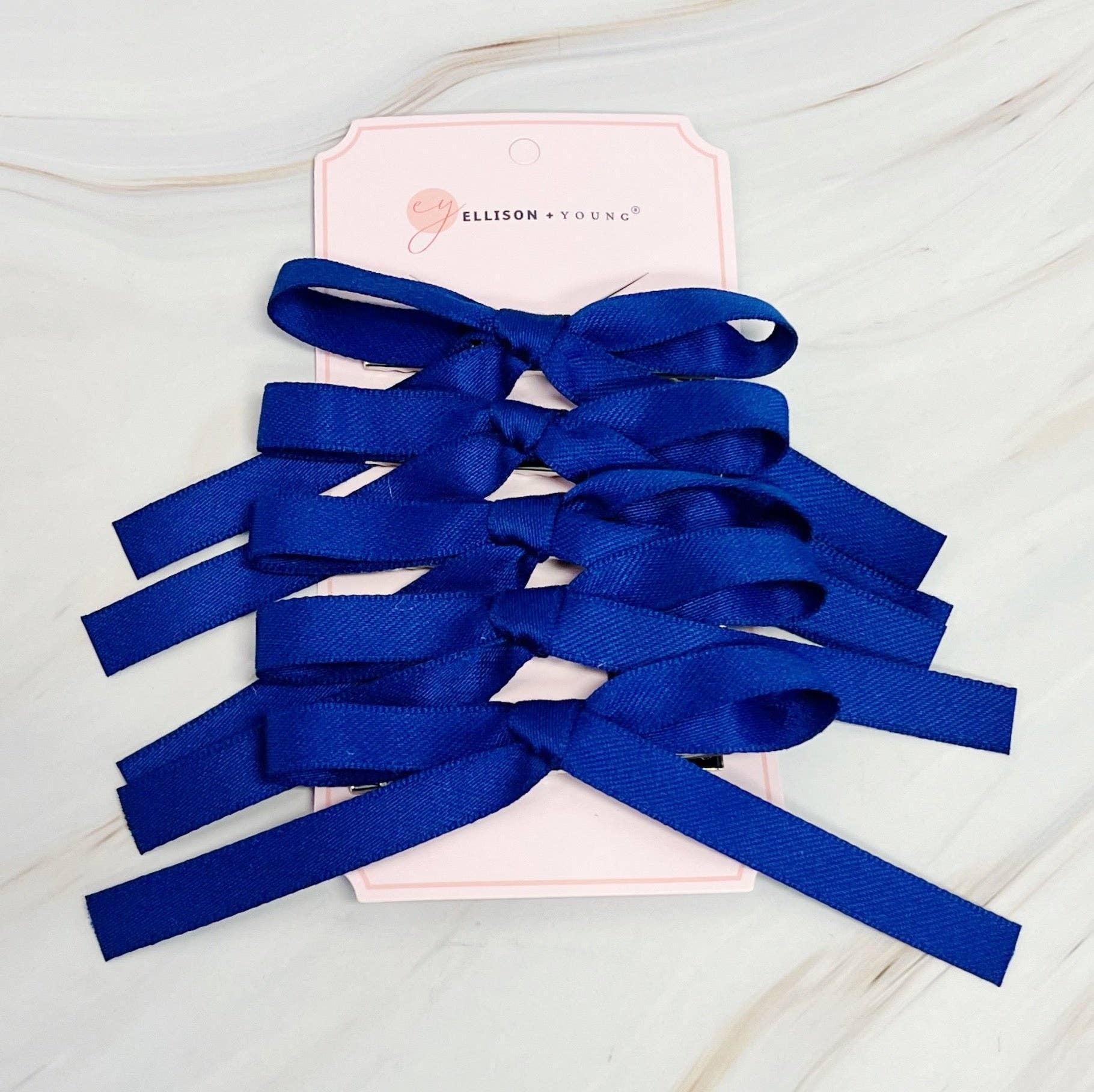 Ellison & Young : Solid Bow Hair Clip