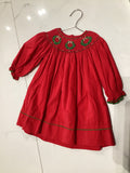 ANAVINI : Bishop red corduroy