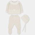 Martin Aranda : Set - Top, Leggings W/Feet & Bonnet
