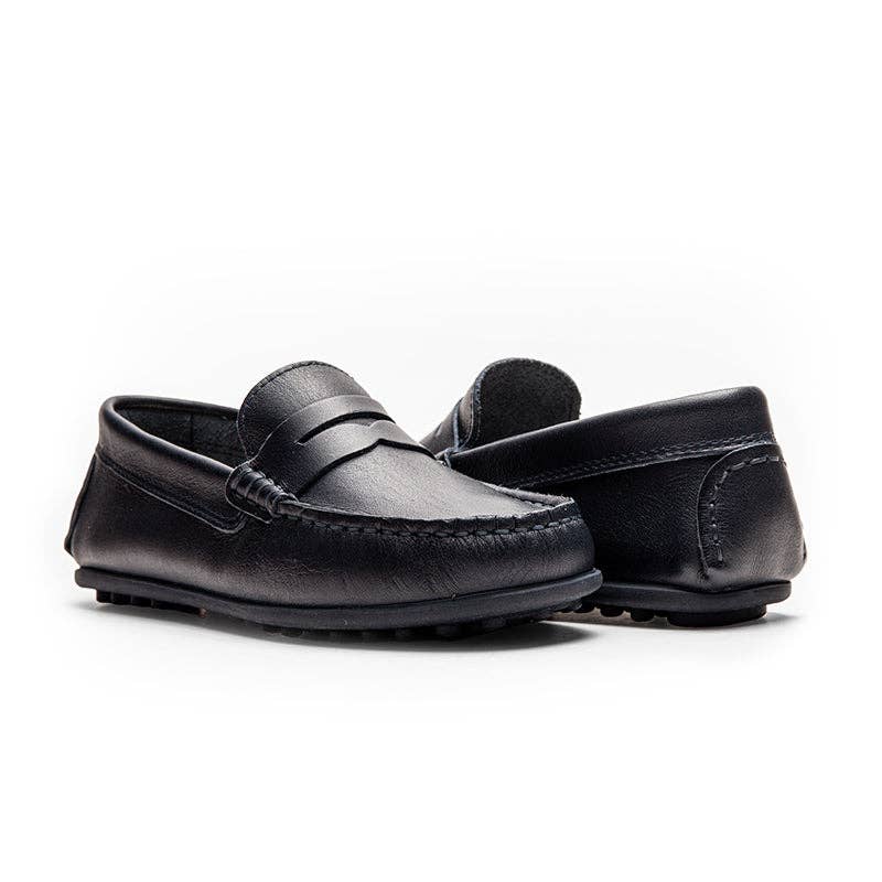 Alex Navy Loafer