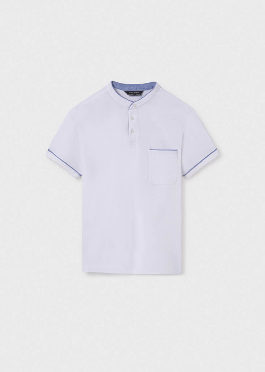 MAYORAL: BOYS WHITE POLO SHIRT