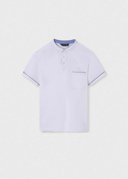 MAYORAL: BOYS WHITE POLO SHIRT
