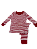 KISSY KISSY: RED STRIPED PAJAMAS