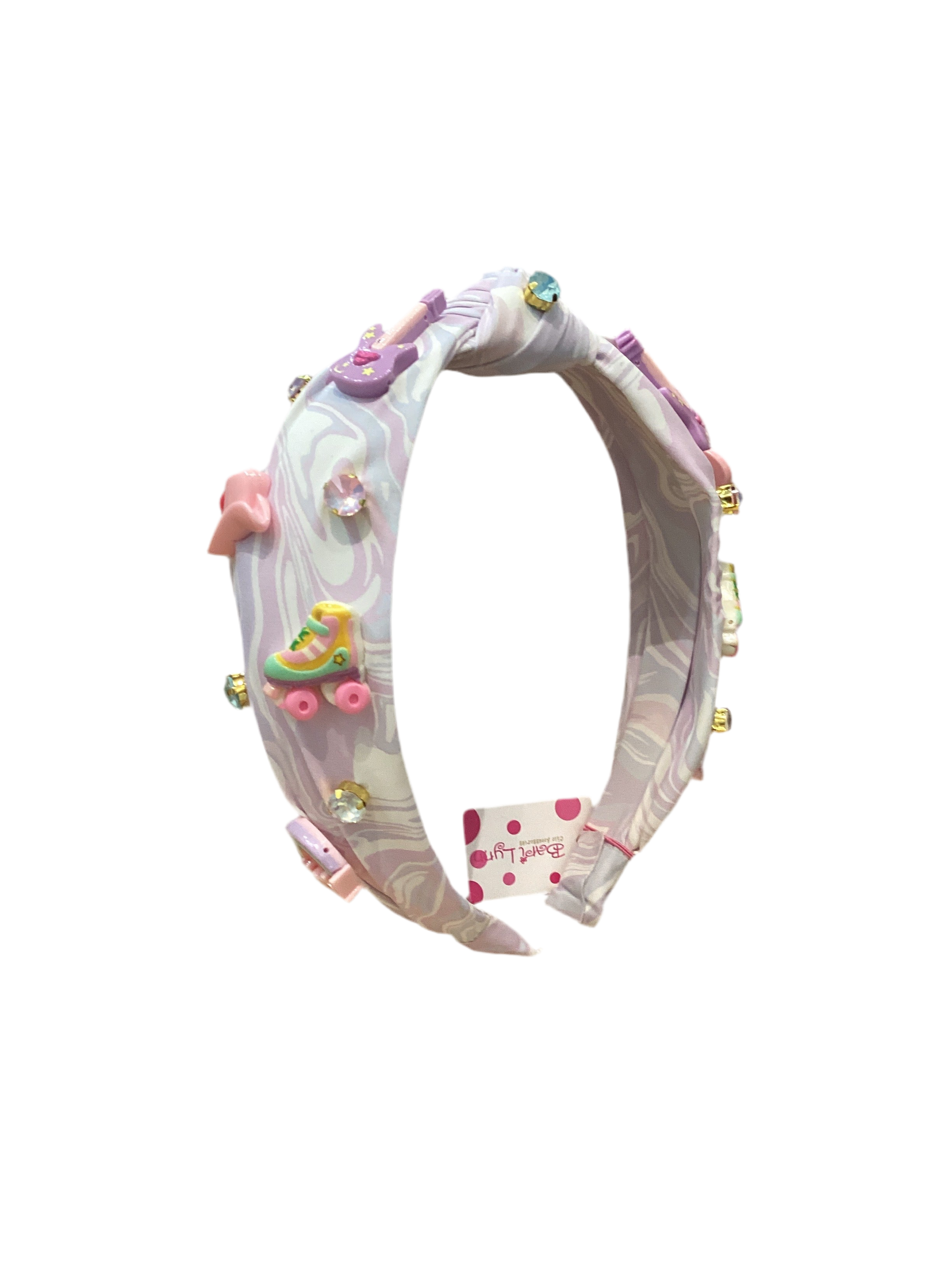 BARI LYNN: SWIRL FUN CHARM KNOT HEADBAND