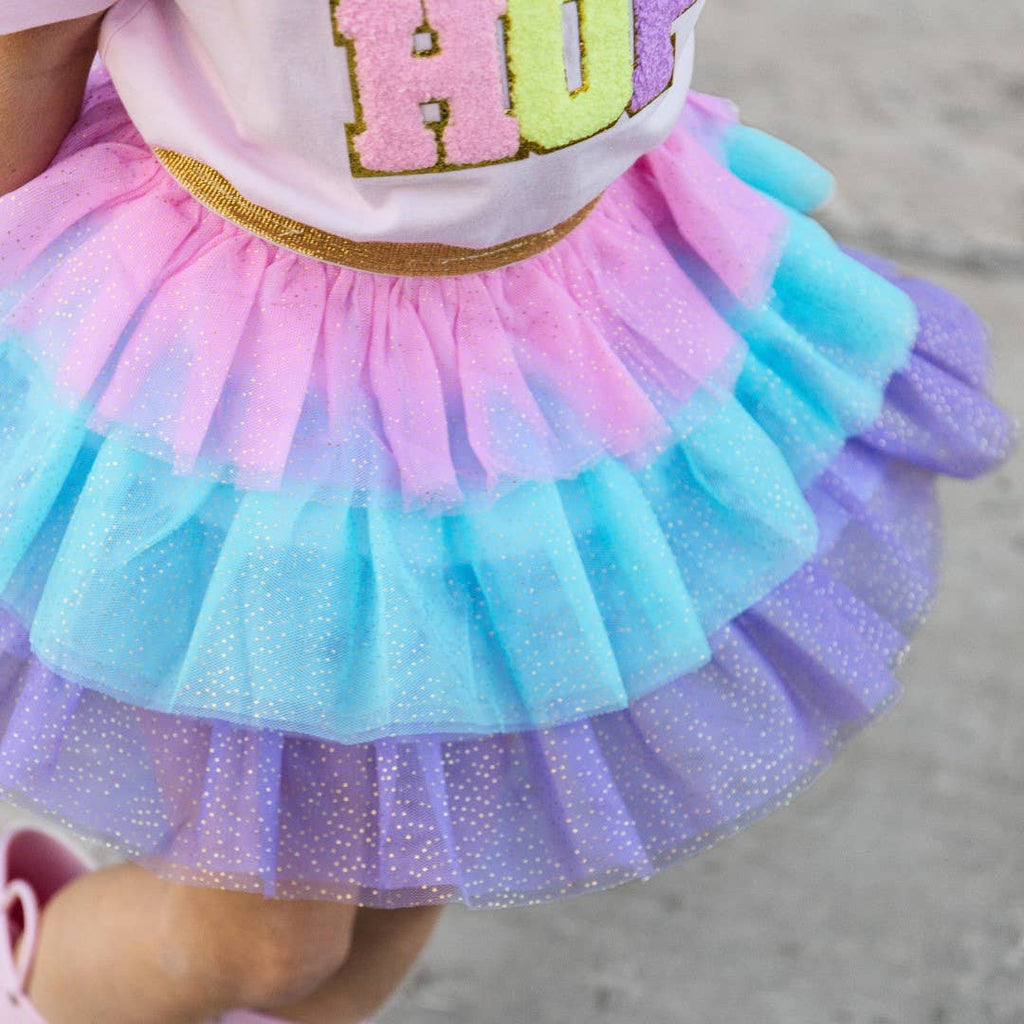 Sweet Wink: Dream Petal Tutu - Dress Up Skirt - Kids Tutu - Spring Tutu