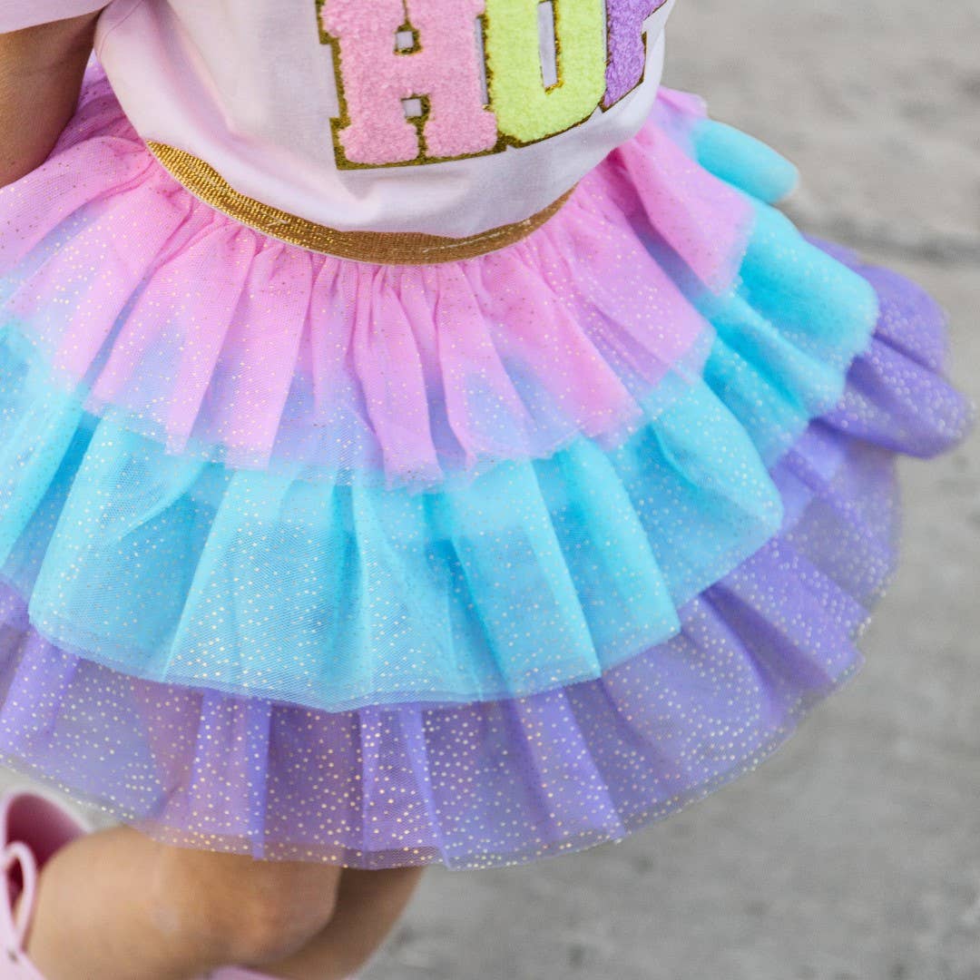 Sweet Wink: Dream Petal Tutu - Dress Up Skirt - Kids Tutu - Spring Tutu