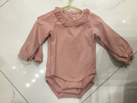 MAYORAL: Pink Baby Bodysuit