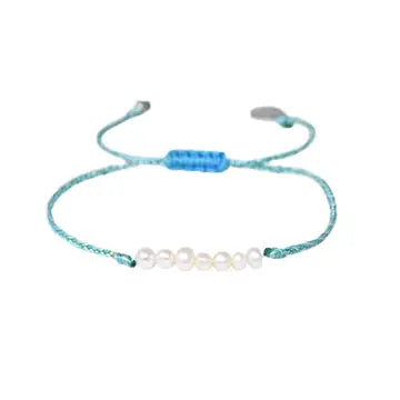 MISHKY: Pearly Braid Bracelet