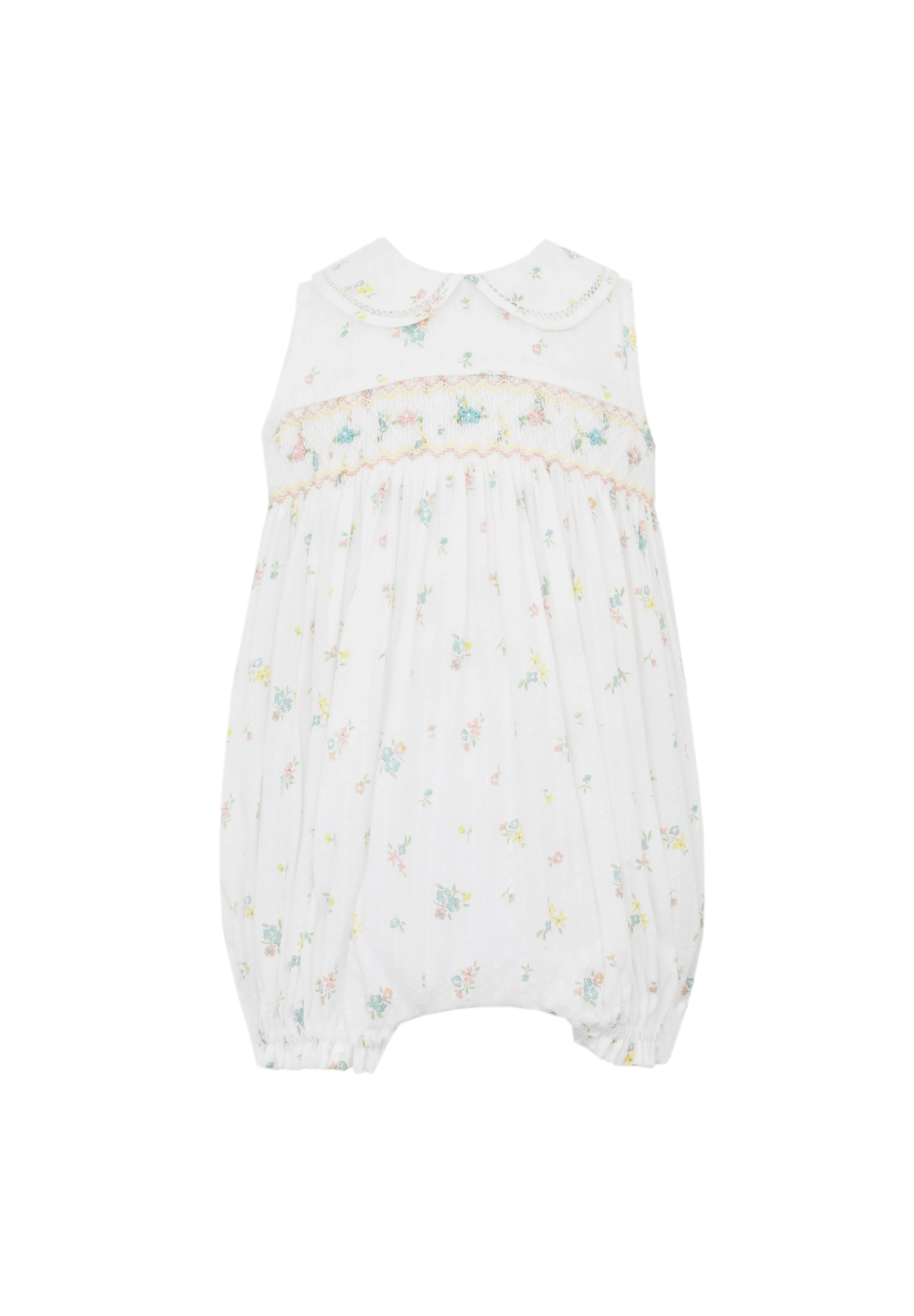ANAVINI : WHITE PASTEL FLORAL PRINT