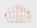 MAYORAL Small Bunny Pouch Gingham Print  Available in Pink and Blue 19115