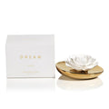 ZODAX: DREAM PORCELAIN FLOWER DIFFUSER- WHITE ROSE