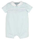 LULI & ME: CLASSIC SMOCK BOY ROMPER