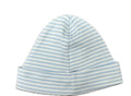 BABY CLUB CHIC: Light Blue Striped Infant Hat