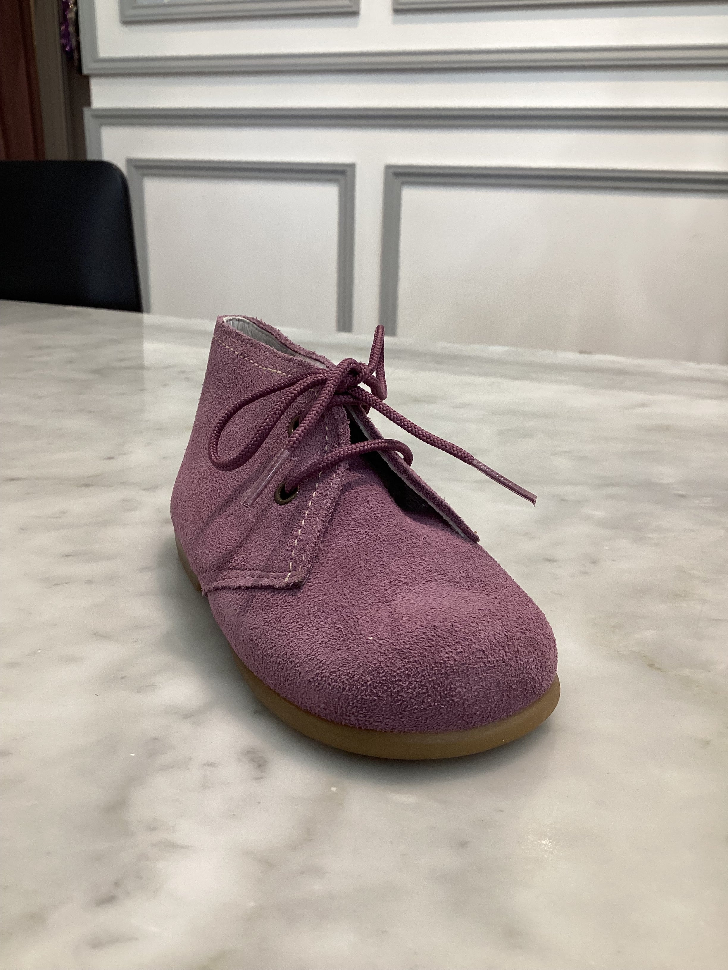 Leon Shoes: Plum Swade Purple