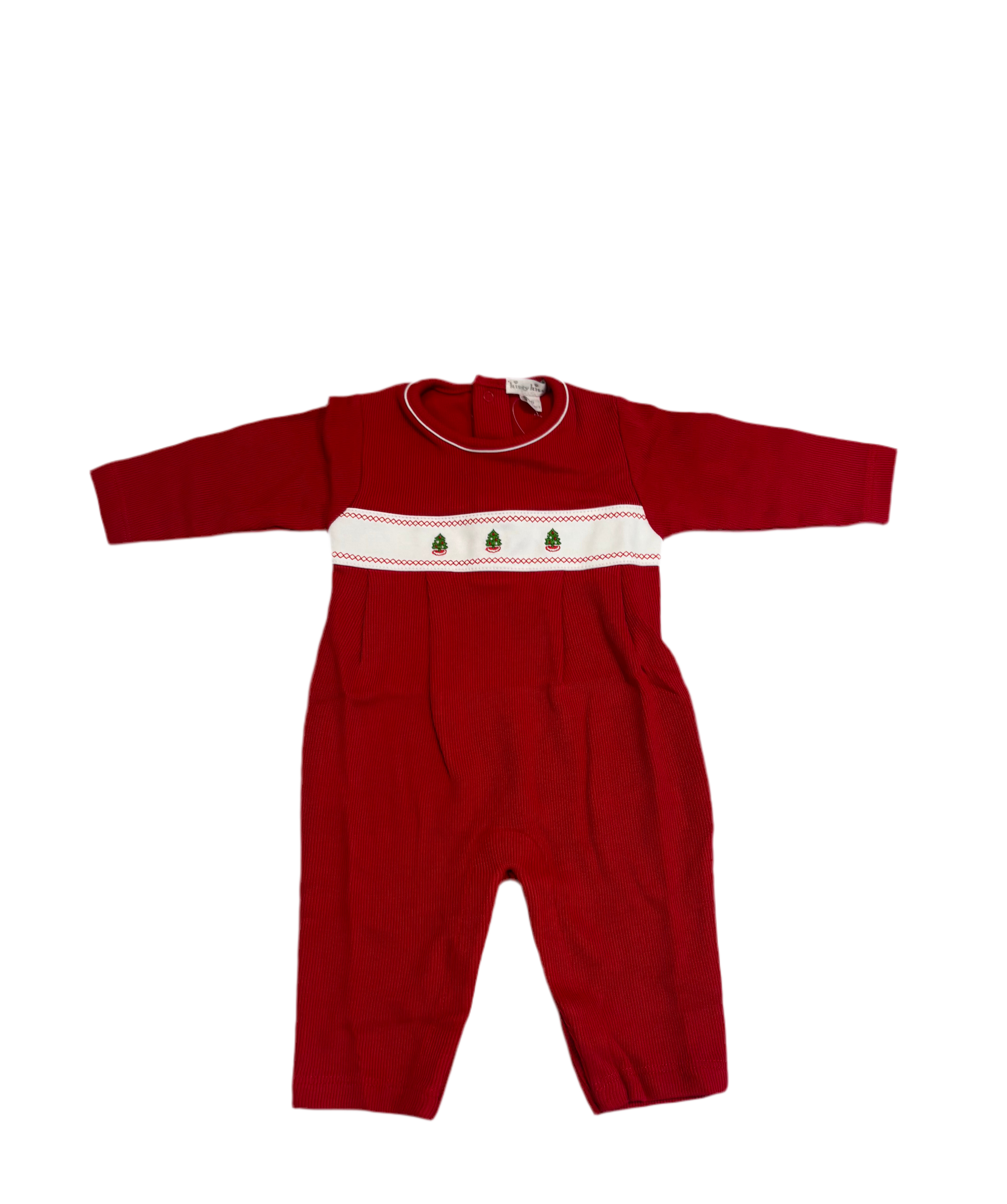 KISSY KISSY: RED CHRISTMAS PLAYSUIT