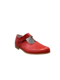 LEON SHOES: NAPA ROJO SANDALS