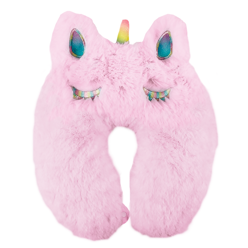 ISCREAM: Unicorn Furry Neck Pillow