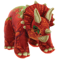 ISCREAM: Triceratops Fleece Stuffed Animal