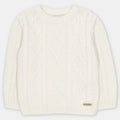 Martin Aranda : Sweater w/Braids in Sweater Knit Cotton