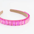 Iced Fuchsia Headband