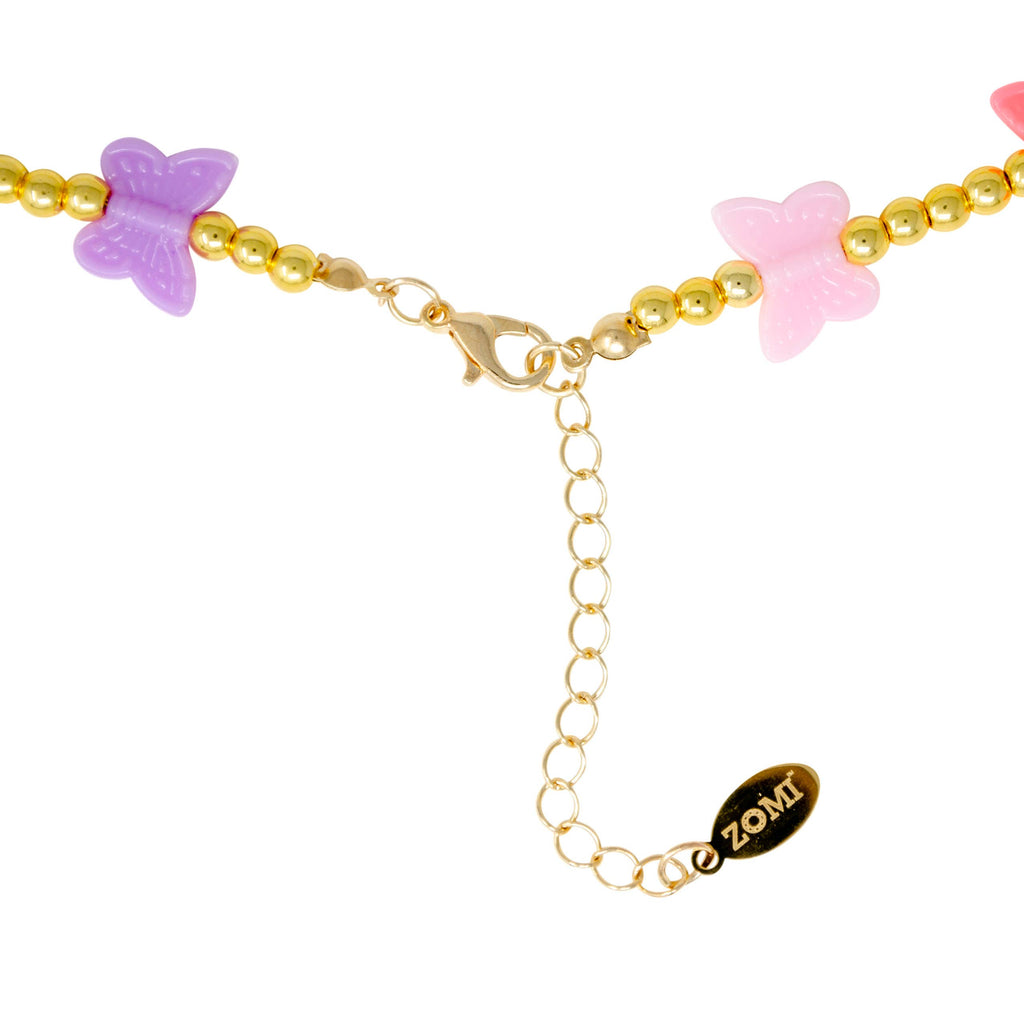Butterfly Bead Necklace