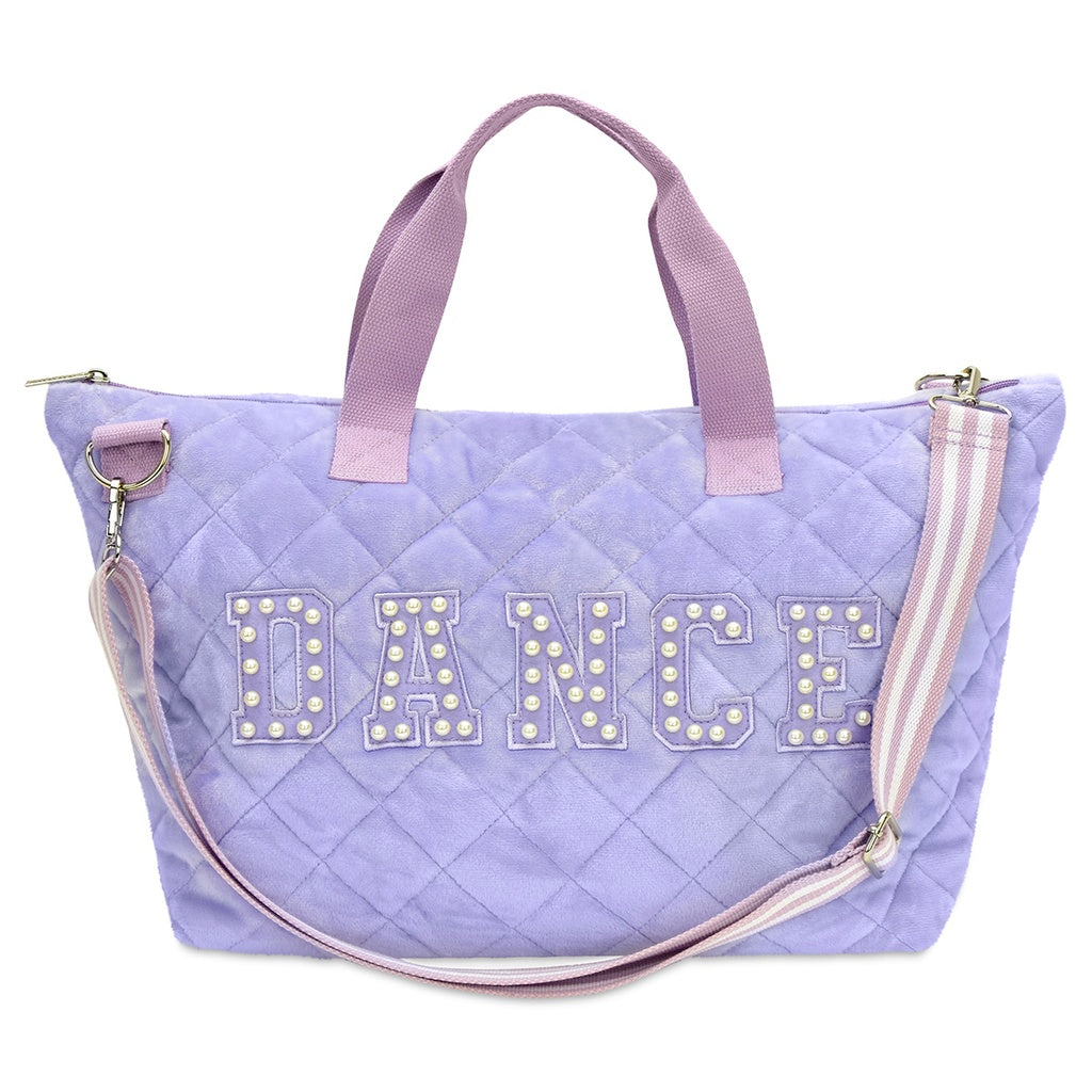 ISCREAM : LOVE TO DANCE QUILTED OVERNIGHT BAG