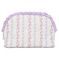 ISCREAM: FOREVER FLORAL OVAL COSMETIC BAG
