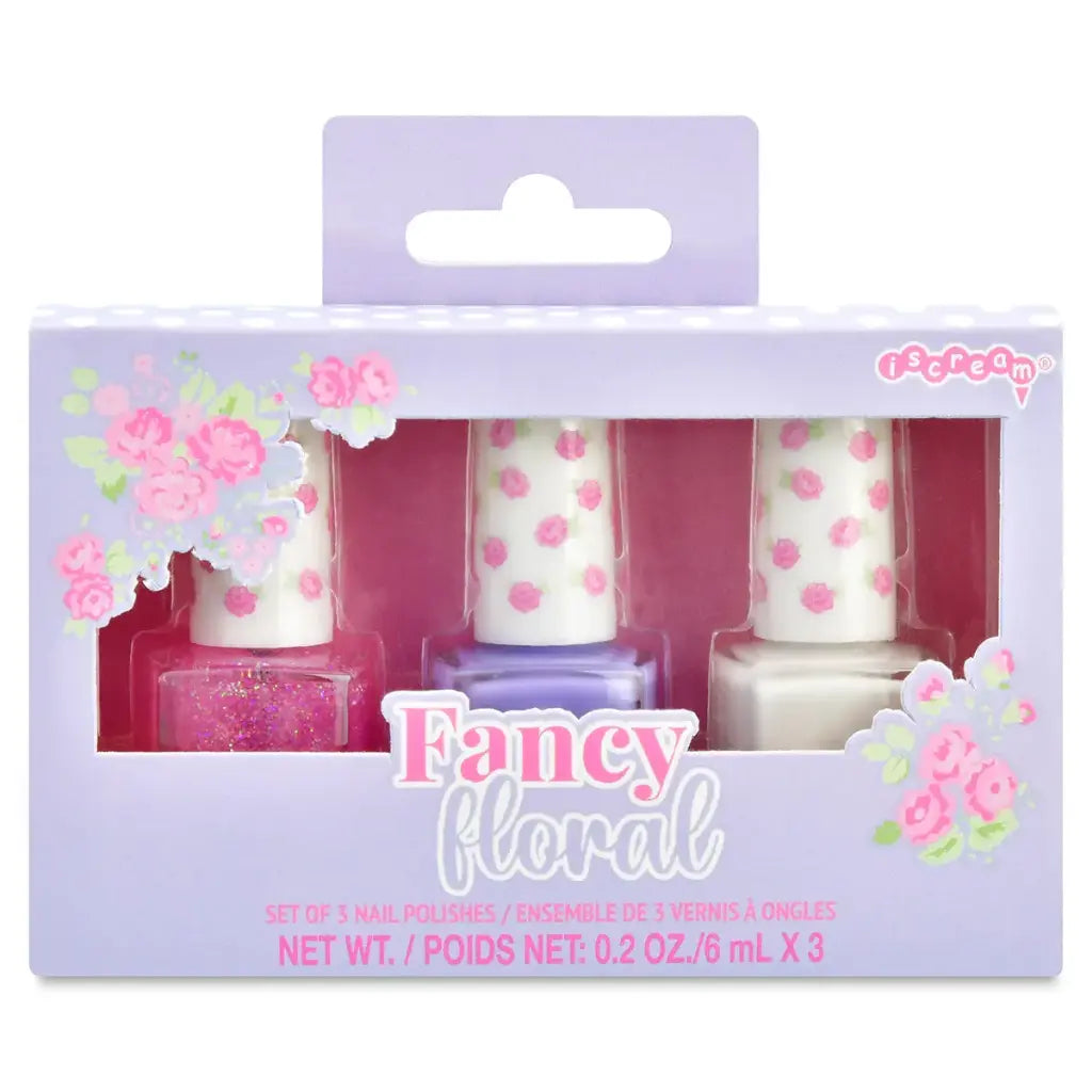 ISCREAM: FANCY FLORAL NAIL POLISH SET