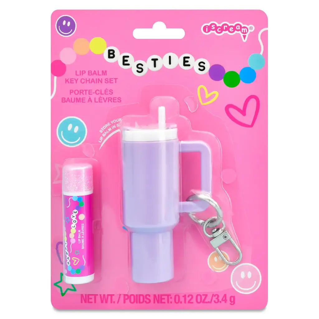 ISCREAM: BESTIES LIP BALM KEY CHAIN SET