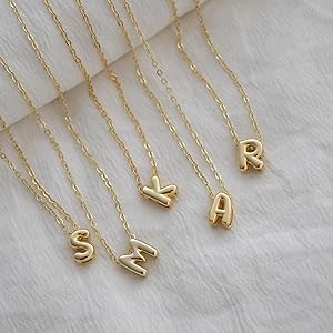 Briati Gold Letter Neck.