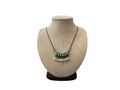 Blue Stone Pearl Necklace