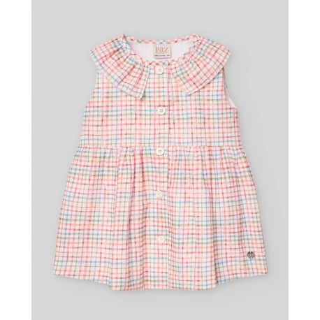 PAZ RODRIGUEZ: Multicolor Baby Dress