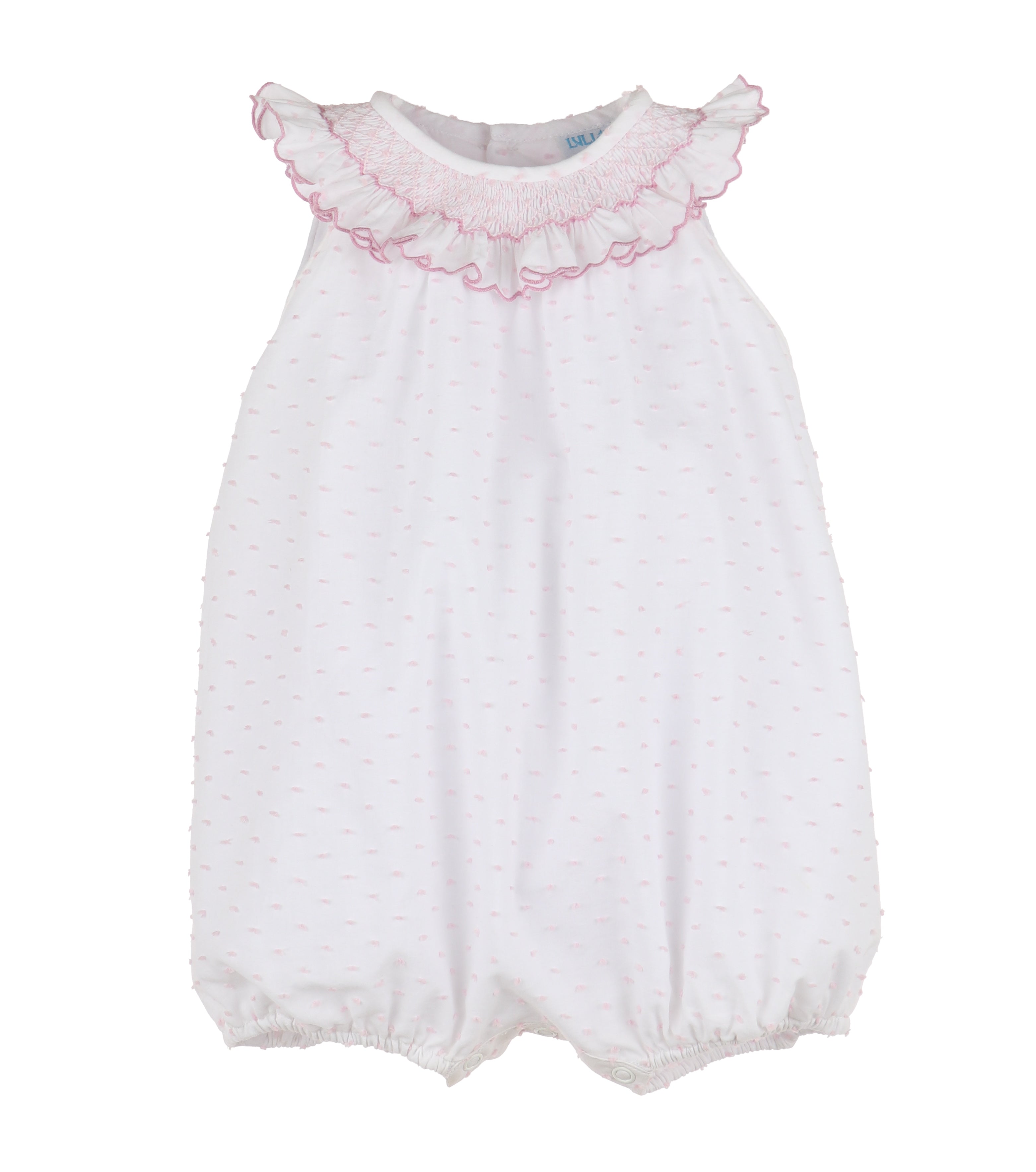 SWISS DOT BICOLOR BUBBLE PINK
